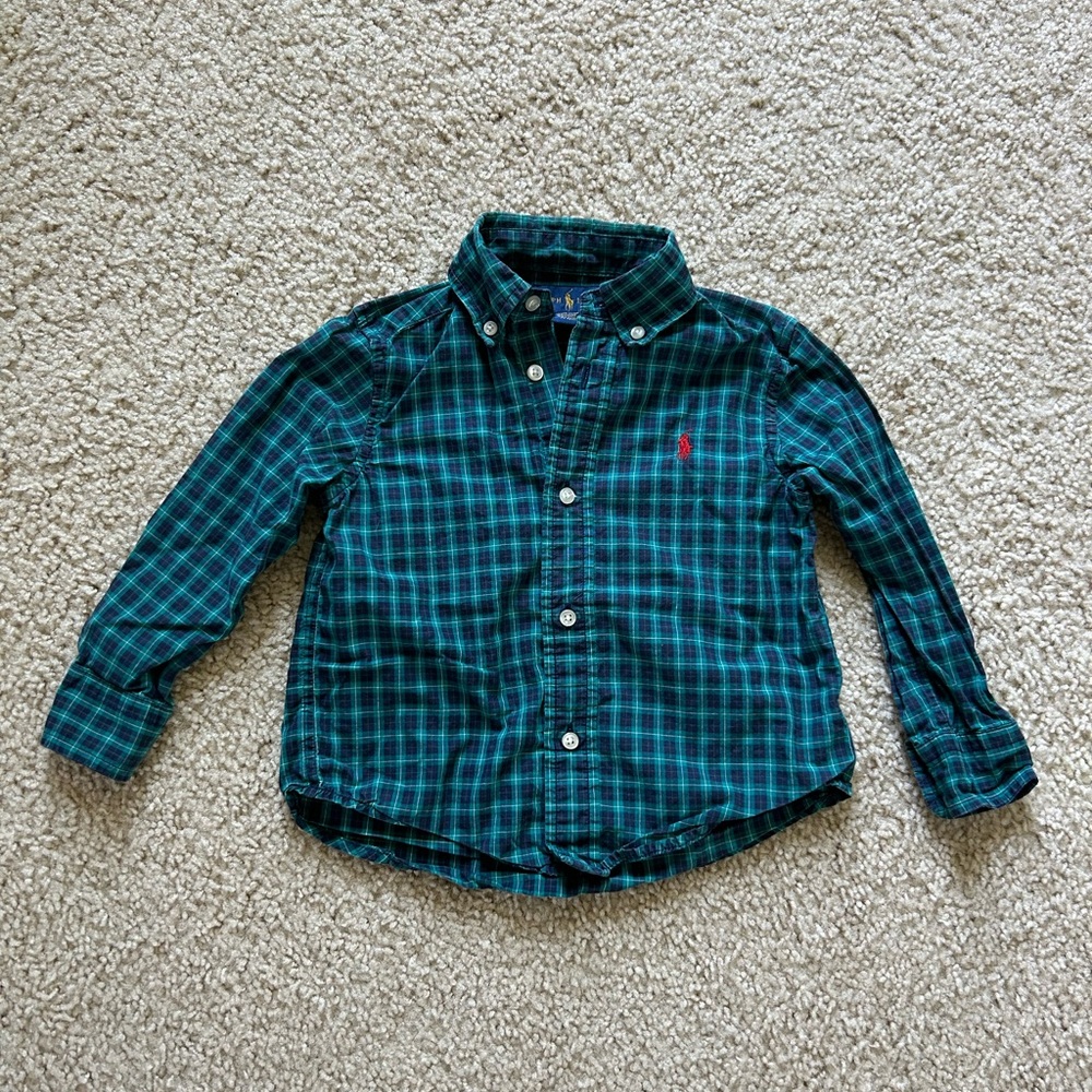 Toddler Boy’s Ralph Lauren Button Down